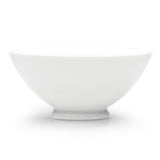 5" Round Rice Bowl, White Ceramic
