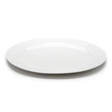 12″ White Ceramic Round Plate