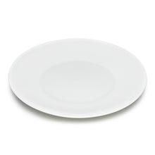 10½″ White Ceramic Round Plate