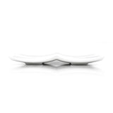 4-Compartment Square Plate 11-1/2", White Ceramic