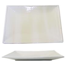 White Ceramic Rectangular Plate