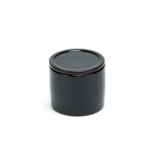 3¼″ Black & Red Soba Sauce Cup with Lid