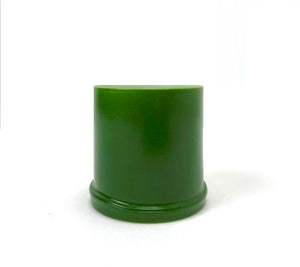 Sake Cup Plastic Green Bamboo 2"Dx1.3"H