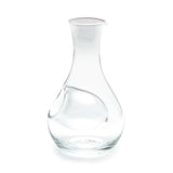 Glass Sake Bottle 6"H, Clear