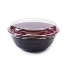 Teriyaki To-Go Bowl with Clear Anti-Fog Lid, 24 oz / 700 ml (50 pc) - HD-700
