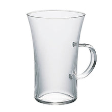 HARIO 280 ml Hot Glass Cup — Clear Handle