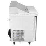 Turbo Air J Series Sandwich/Salad Unit, 2 Section, 12 Pans, 47"W
