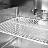 Turbo Air J Series Sandwich/Salad Unit, 2 Section, 14 Pans, 59"W