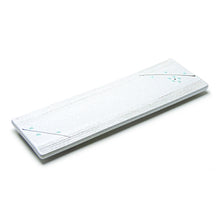 15″ × 5″ White Aqua-Blossom Porcelain Rectangular Platter