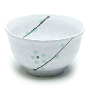 4.25"Dx2.5"H Porcelain Rice Bowl, White