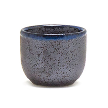 Porcelain Sake Cup, Stony Black