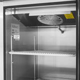 Turbo Air M3 Reach-in Freezer, Solid Door, 1 Section, 19"W