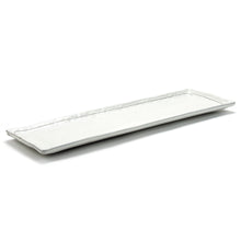 20″ × 6″ White Pearl Elegant Rectangular Serving Platter
