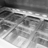 Turbo Air M3 Sandwich/Salad Unit, 1 Section, 8 Pans, 27"W
