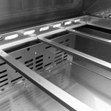 Turbo Air M3 Sandwich/Salad Unit, 1 Section, 8 Pans, 27"W