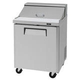 Turbo Air M3 Sandwich/Salad Unit, 1 Section, 8 Pans, 27"W