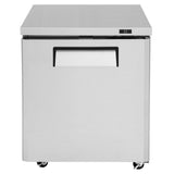 Turbo Air M3 Low Boy Undercounter Refrigerator, 1 Section, 1 Door, 27"W