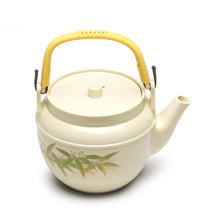38 fl oz Green Bamboo Melamine Teapot