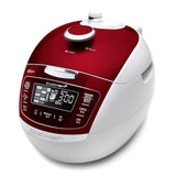 CUCHEN Venus IH Pressure Rice Cooker (6 Cup) - Burgundy