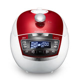 CUCHEN Venus IH Pressure Rice Cooker (6 Cup) - Burgundy