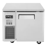Turbo Air J Series Narrow Undercounter Refrigerator, 1 Section, 1 Door, 35"W