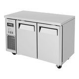 Turbo Air J Series Narrow Undercounter Refrigerator, 2 Section, 2 Door, 47"W