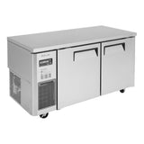 Turbo Air J Series Undercounter Refrigerator, 3 Section, 3 Door, 70"W