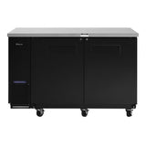 Turbo Air Back Bar Cooler, 2 Section, 61"W, Glass Door