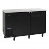 Turbo Air Back Bar Cooler, 2 Section, 61"W, Glass Door