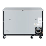 Turbo Air Super Deluxe Back Bar Cooler, 58"W, Black