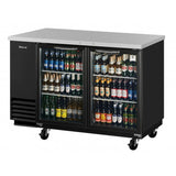 Turbo Air Super Deluxe Back Bar Cooler, 58"W, Glass Door