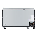 Turbo Air Super Deluxe Back Bar Cooler, 69"W, Black