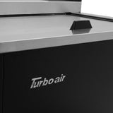 Turbo Air Super Deluxe Glass and Mug Froster, 36"W, Black