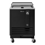 Turbo Air Super Deluxe Bottle Cooler, 24"W, Black