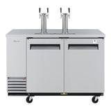 Turbo Air Super Deluxe Beer Dispenser, 58"W, Black