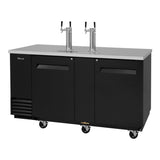 Turbo Air Super Deluxe Beer Dispenser, 69"W, Black