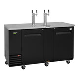 Turbo Air Super Deluxe Beer Dispenser, 69"W, Black
