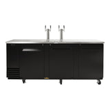 Turbo Air Super Deluxe Beer Dispenser, 90"W, Black