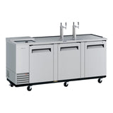Turbo Air Super Deluxe Club Top Beer Dispenser, 90"W