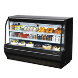 Turbo Air Direct Cooking Deli Case, 72"W, High Profile, White or Black