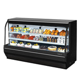 Turbo Air Direct Cooking Deli Case, 96"W, High Profile, White or Black