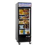 Turbo Air Swing Glass Door Freezer, 1 Section, 27"W