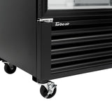 Turbo Air Super Deluxe Bottle Cooler, 95"W, Black