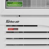 Turbo Air Glass Door Ice Merchandiser, 1 Section, 27"W