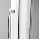 Turbo Air Glass Door Ice Merchandiser, 2 Section, 2 Door, 54"W