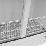 Turbo Air Glass Door Ice Merchandiser, 2 Section, 2 Door, 54"W
