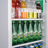 Turbo Air Glass Door Refrigerated Merchandiser, 1 Section, 23"W