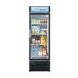 Turbo Air Glass Door Refrigerated Merchandiser, 1 Section, 23"W