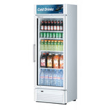 Turbo Air Super Deluxe Refrigerated Merchandiser, 1 Section, 26"W