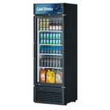 Turbo Air Super Deluxe Refrigerated Merchandiser, 1 Section, 27"W